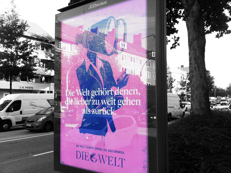 Die Welt. Kampagne 2012. 4