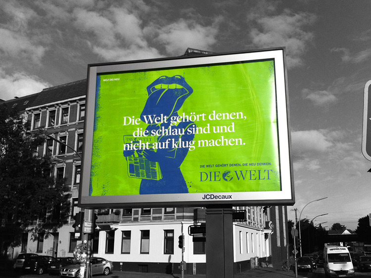 Die Welt. Kampagne 2012. 6