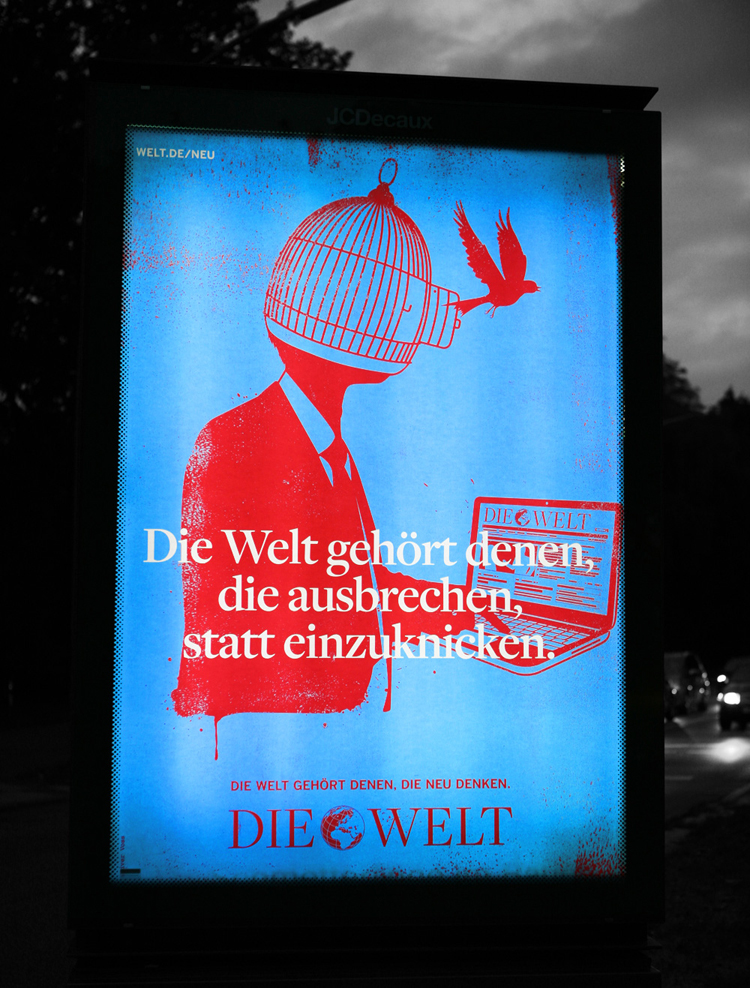Die Welt. Kampagne 2012. 8
