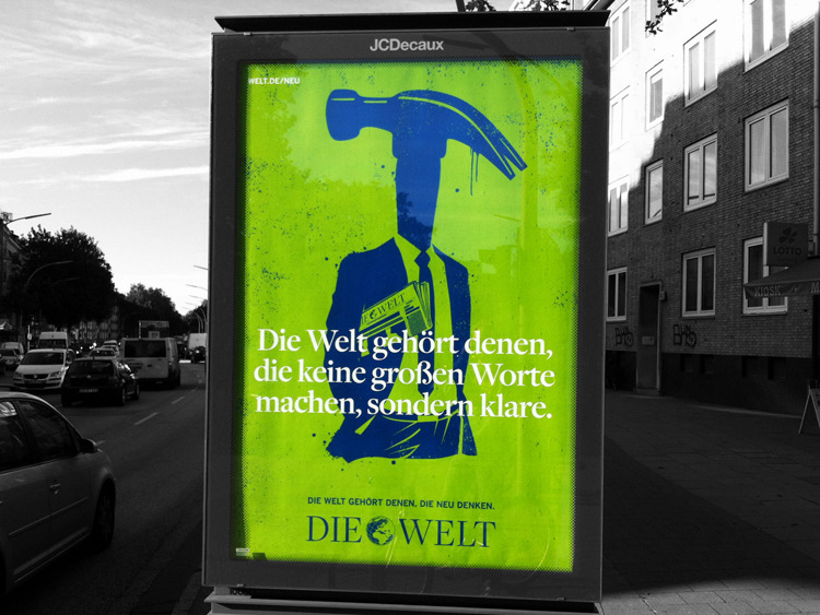 Die Welt. Kampagne 2012. 12
