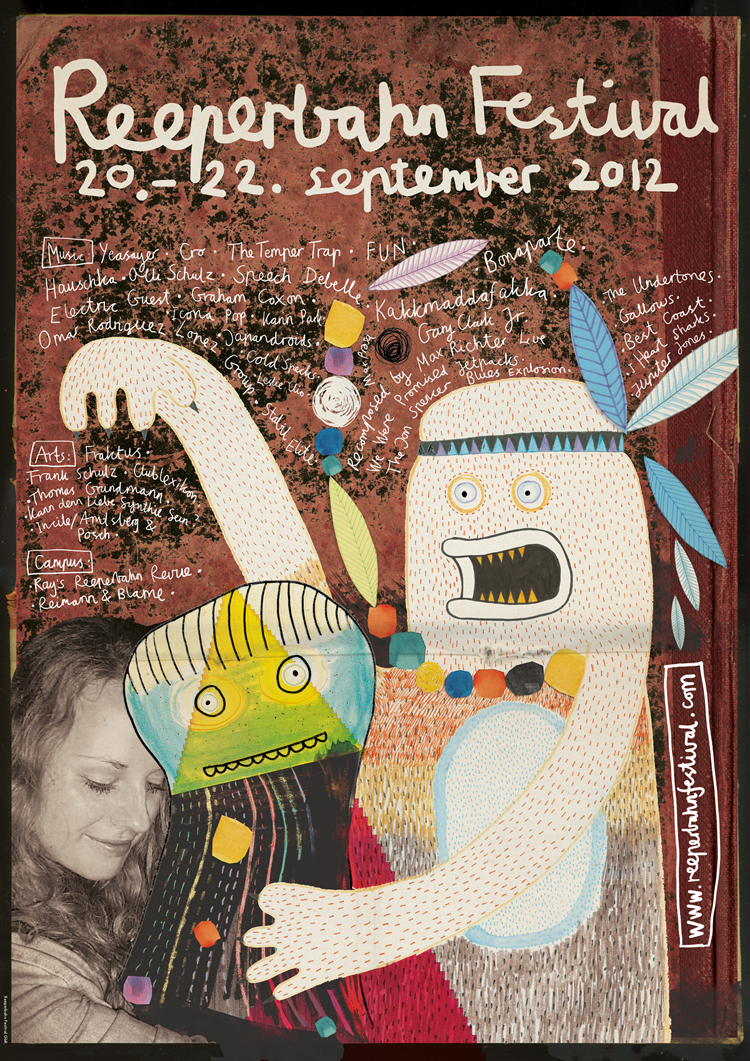Reeperbahn Festival. Art Poster 2012. 4