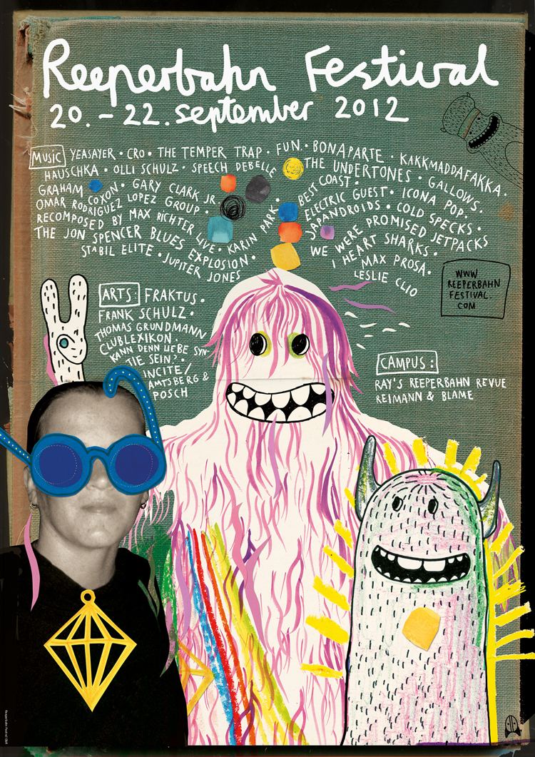 Reeperbahn Festival. Art Poster 2012. 5