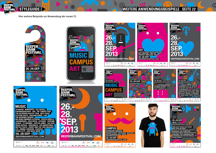 Reeperbahn Festival. Corporate Design 2013. 4