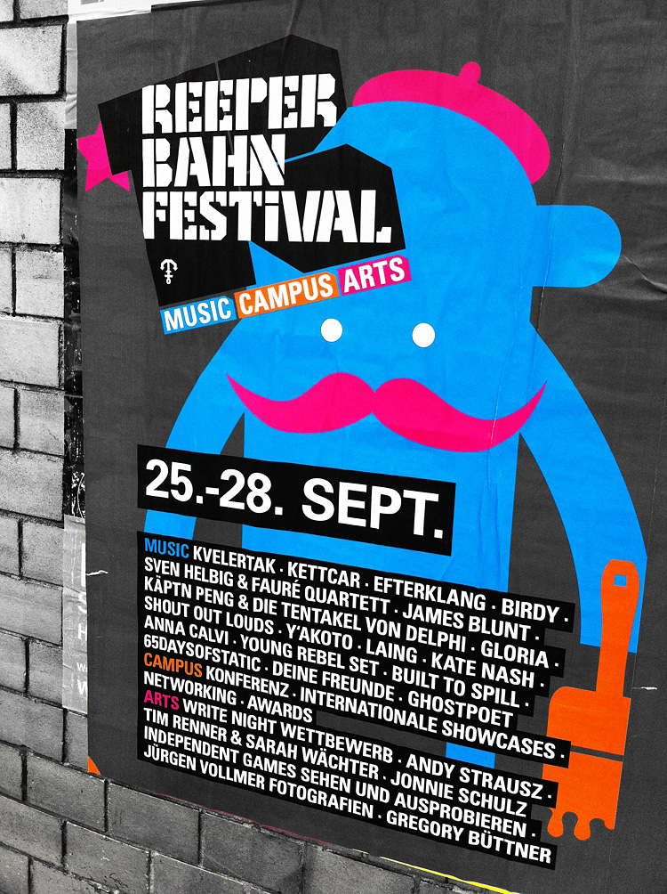 Reeperbahn Festival. Corporate Design 2013. 6