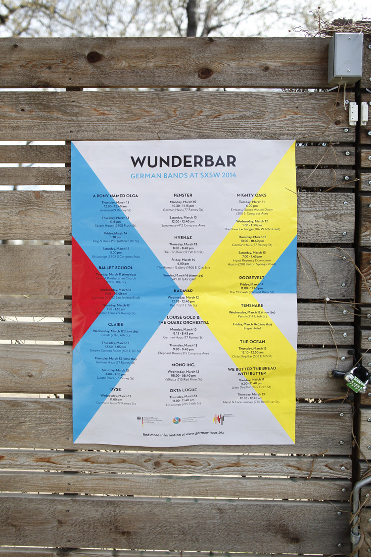 SXSW 2014. German Haus. 15