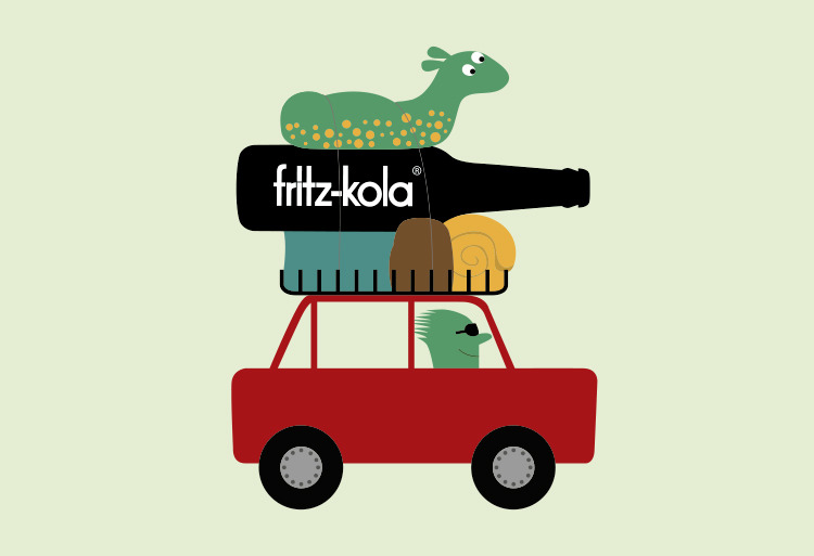 fritz-kola. Riesenposter - Kunstverein Hamburg. 5