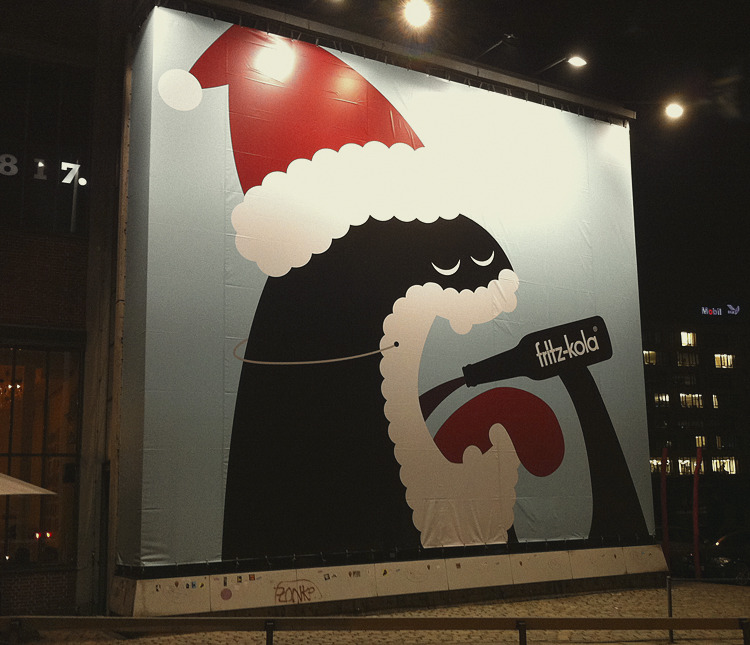 fritz-kola. Riesenposter - Kunstverein Hamburg. 11