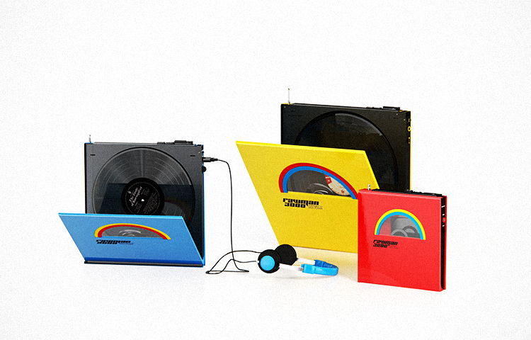 RAWMAN 3000. Portable Vinyl Players. 1