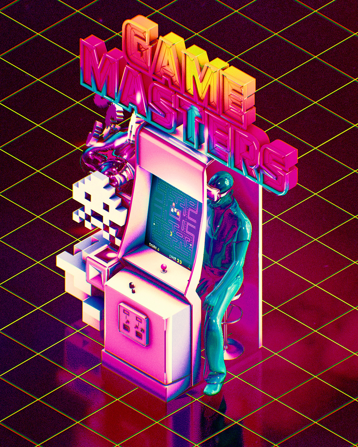 Museum fuer Kunst & Gewerbe. Game Masters. 11