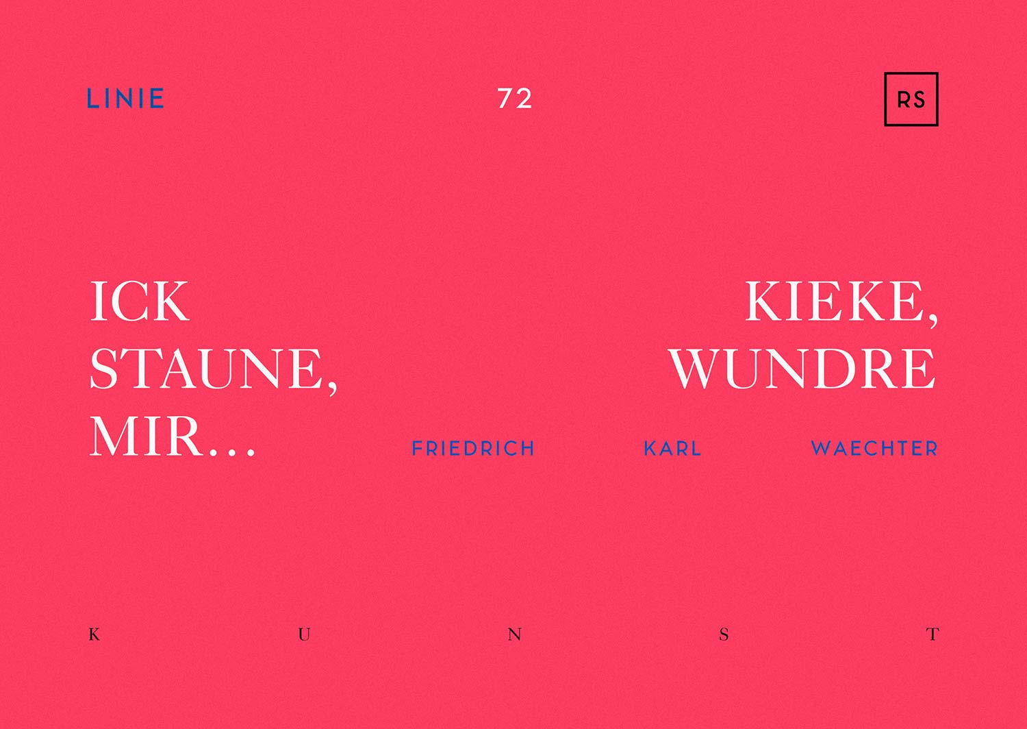 Ralf Schmitz. Linie 72. 13