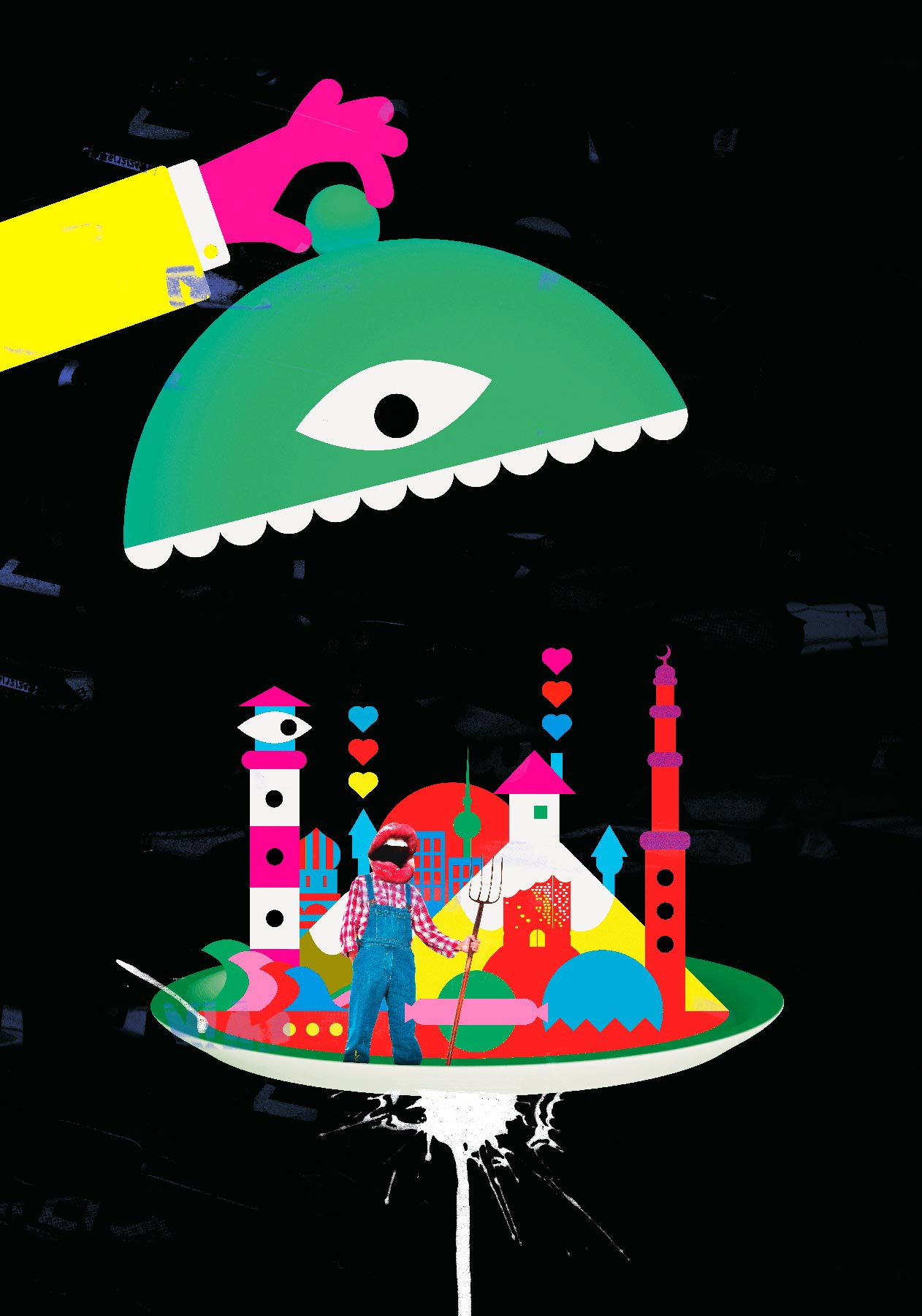 Tim Mälzer. Neue Heimat. Illustrationen. 2