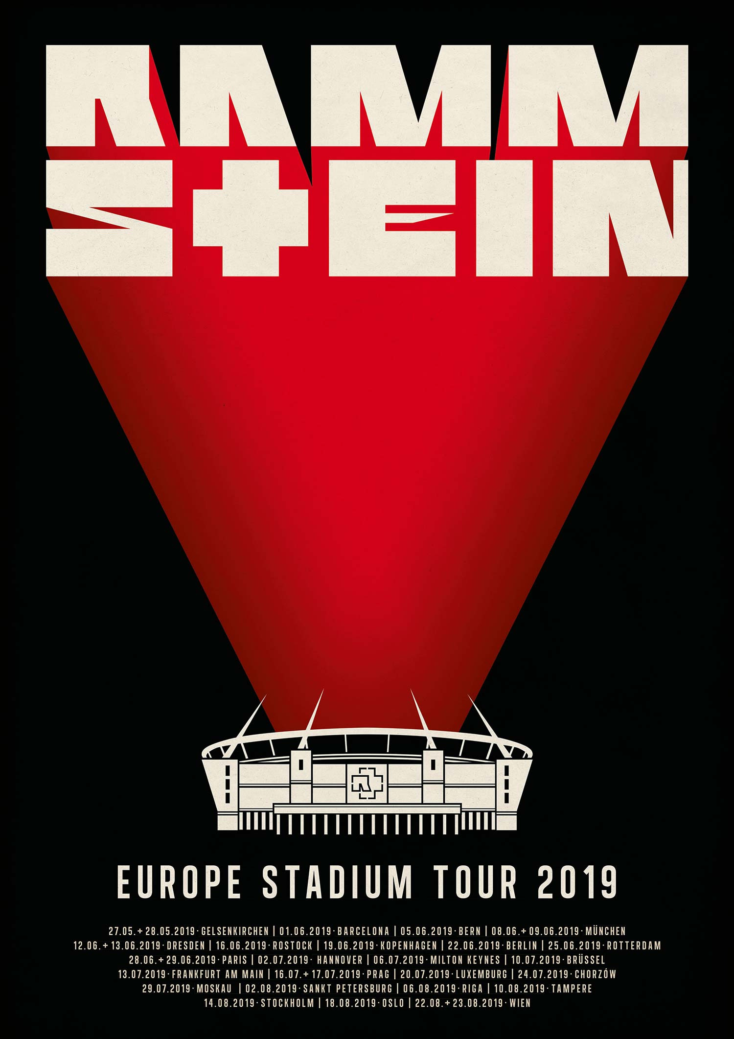 Rammstein. Stadion Tour 2019. 1