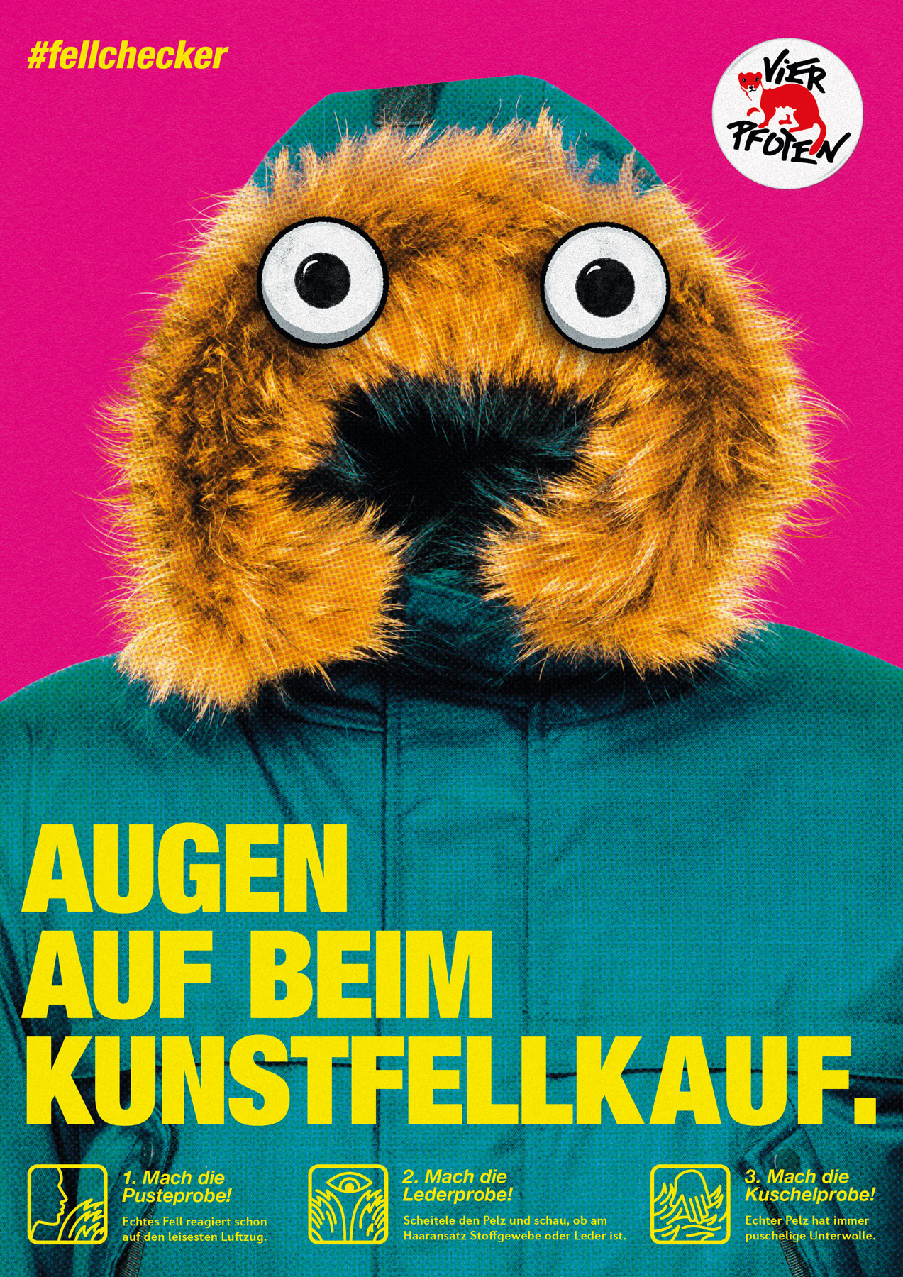 Vier Pfoten. fellchecker. 2