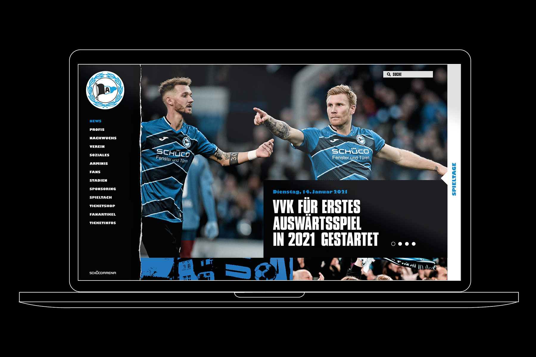 DSC Arminia Bielefeld. CI Relaunch 2020. 13