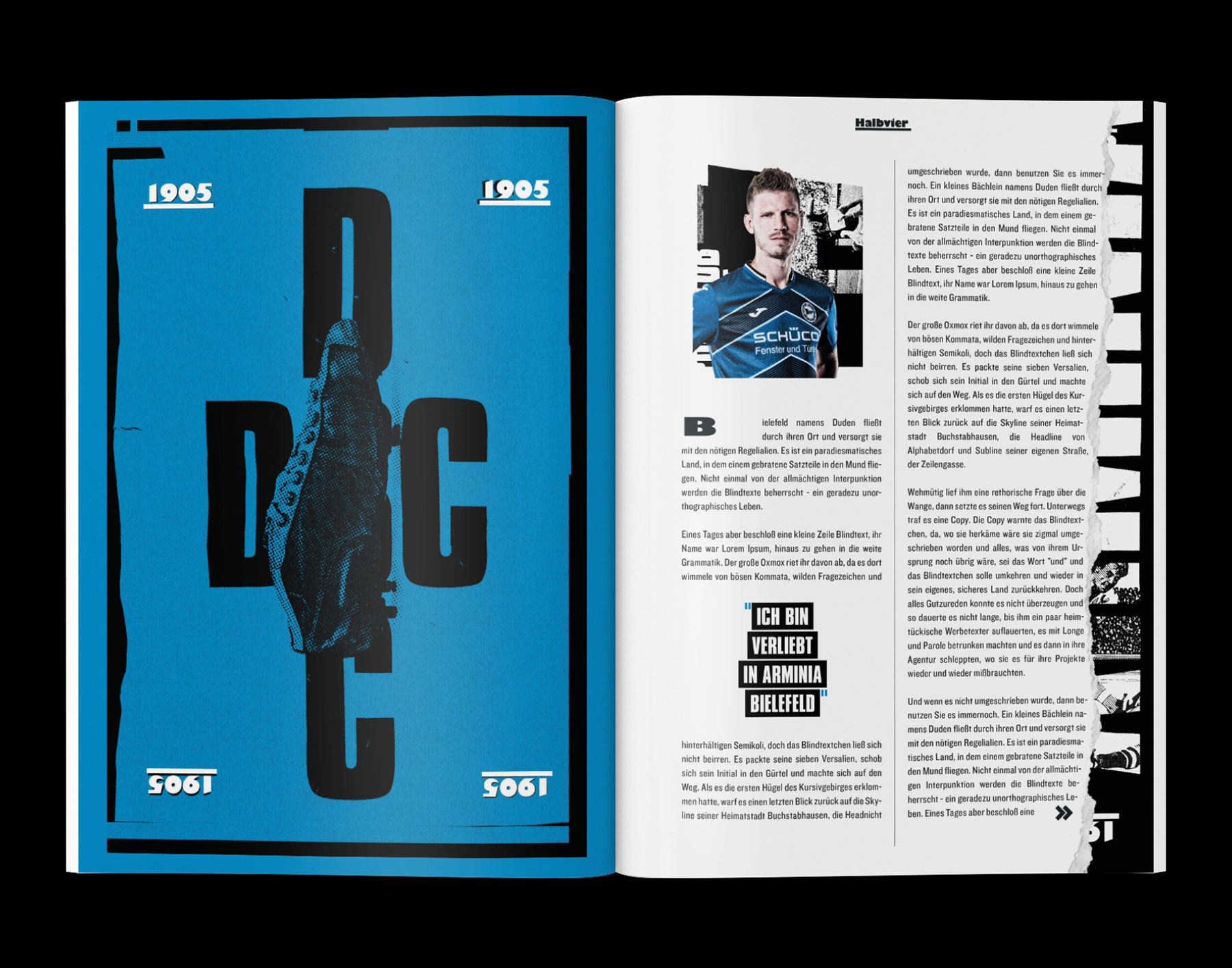 DSC Arminia Bielefeld. CI Relaunch 2020. 19