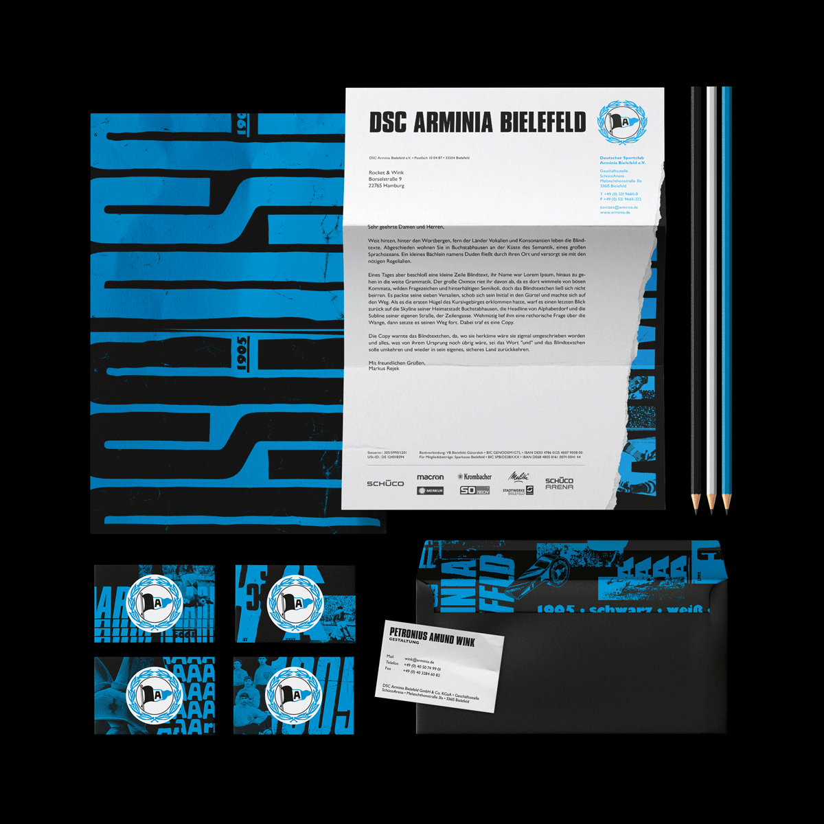 DSC Arminia Bielefeld. CI Relaunch 2020. 20