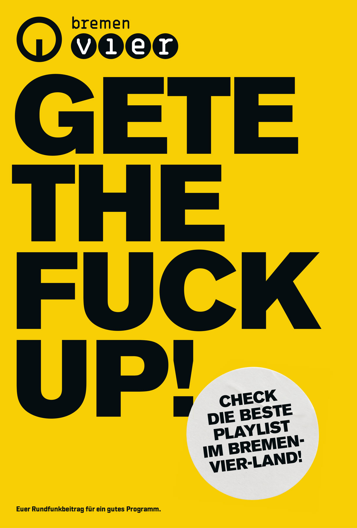 Bremen Vier. Plakatkampagne. 4