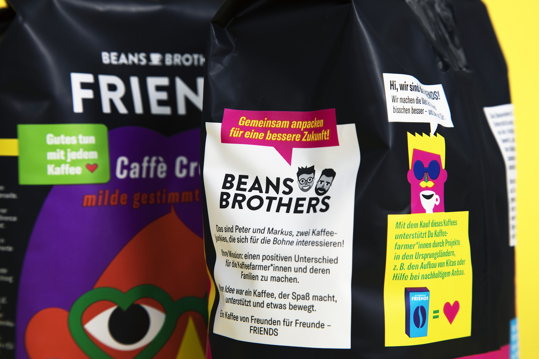 Beans Brothers - Friends. Markenentwicklung. 10