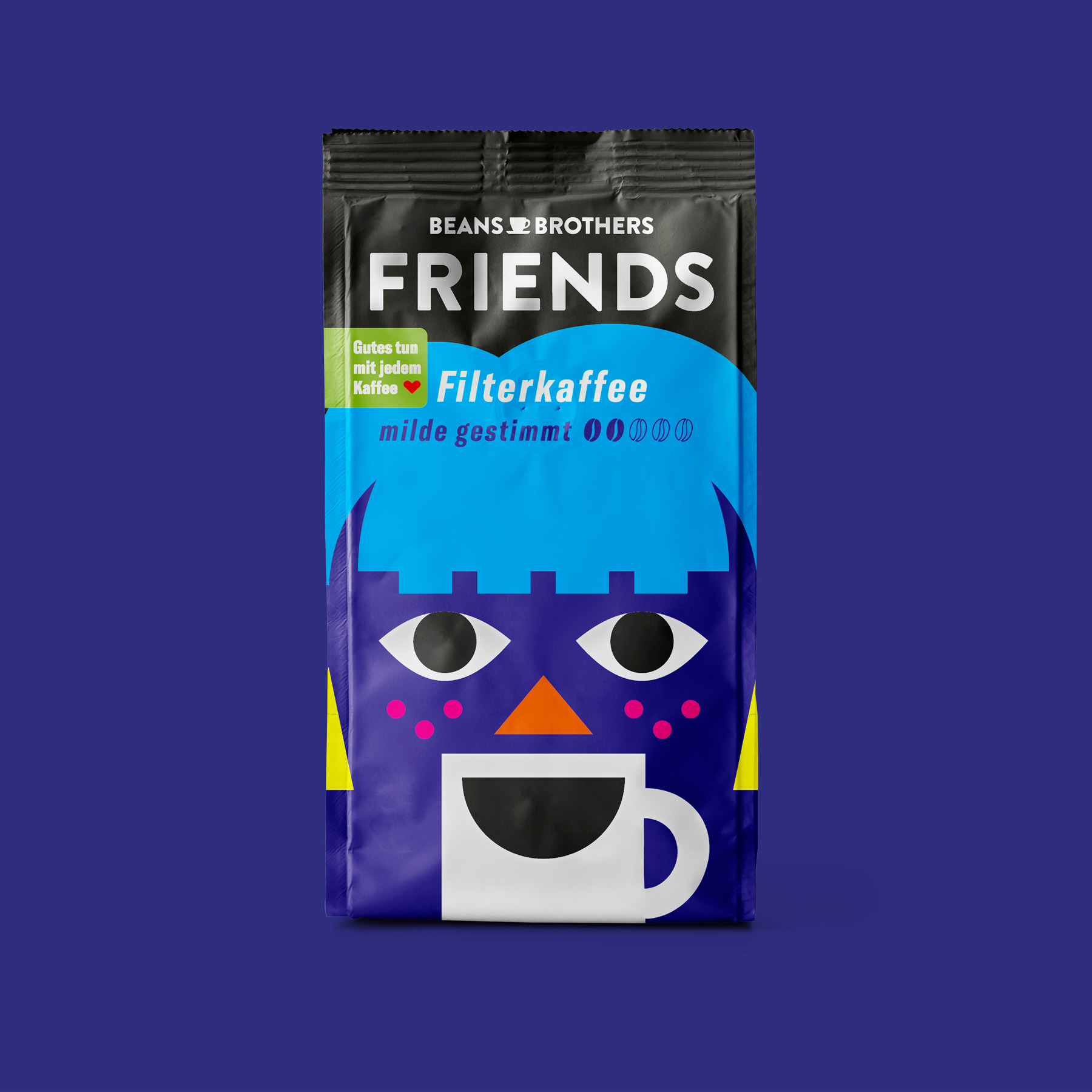 Beans Brothers - Friends. Markenentwicklung. 2