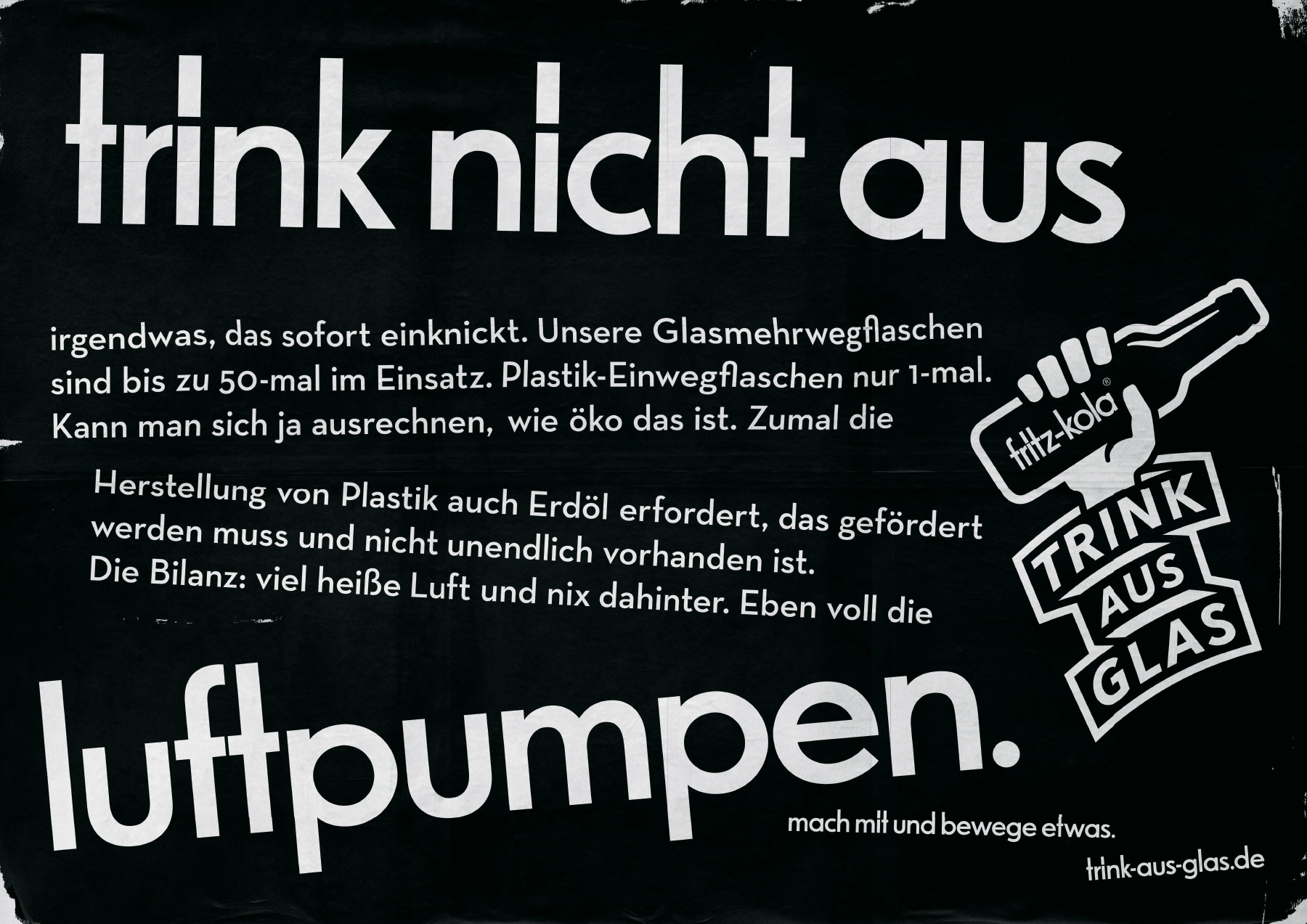 fritz-kola. trink aus glas. 4