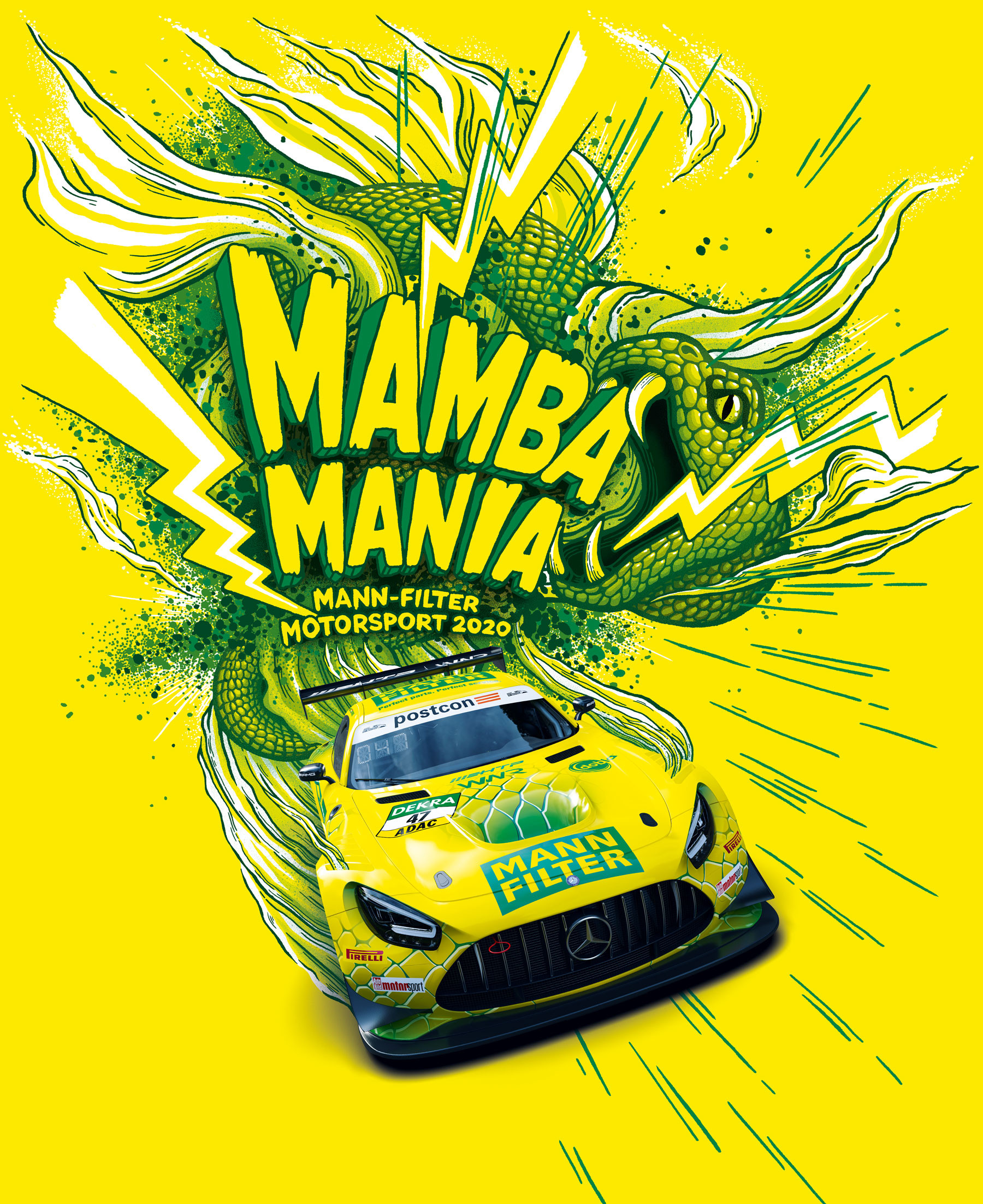 Mann-Filter. Mamba Mania. Motorsport 2020 1