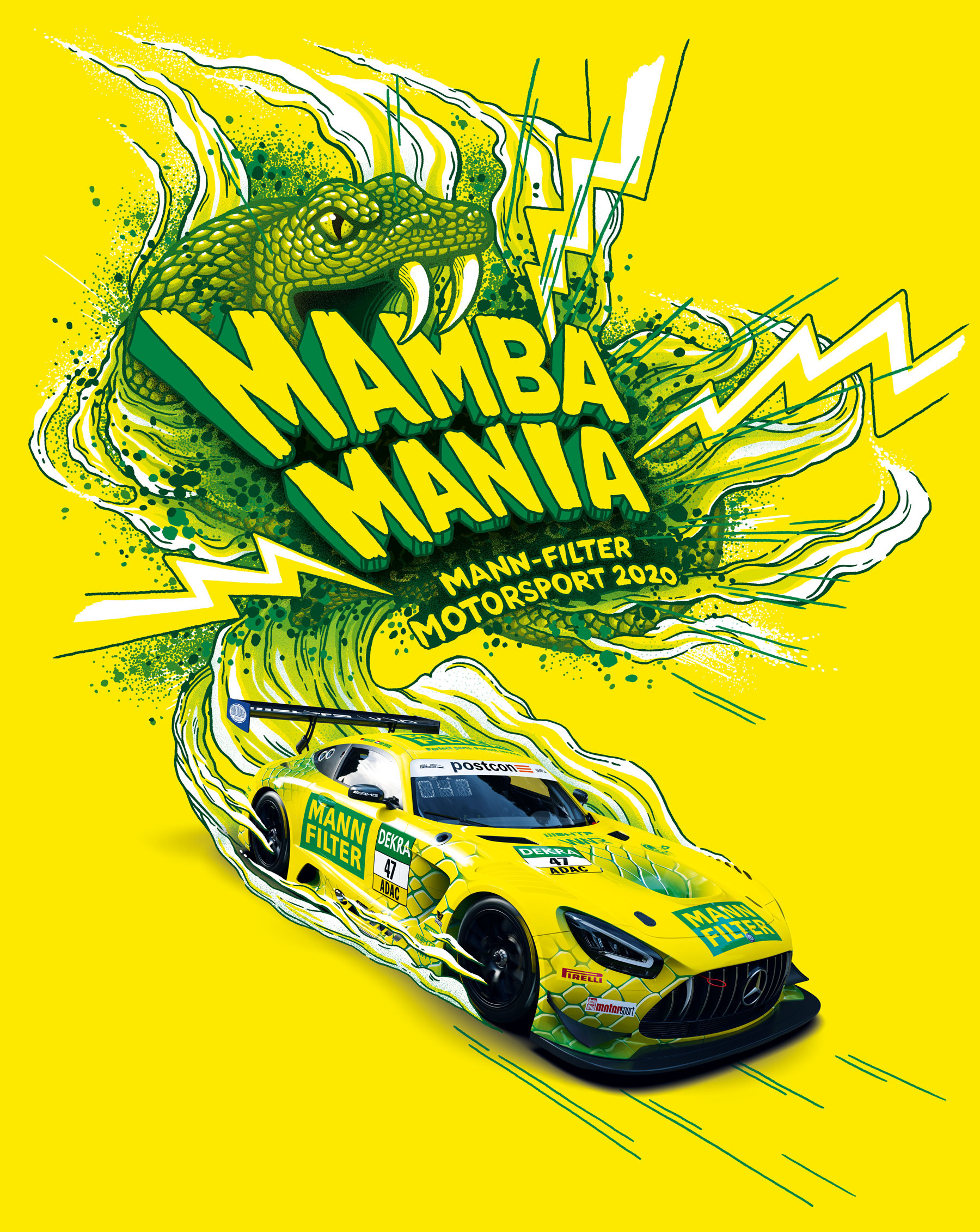 Mann-Filter. Mamba Mania. Motorsport 2020 3