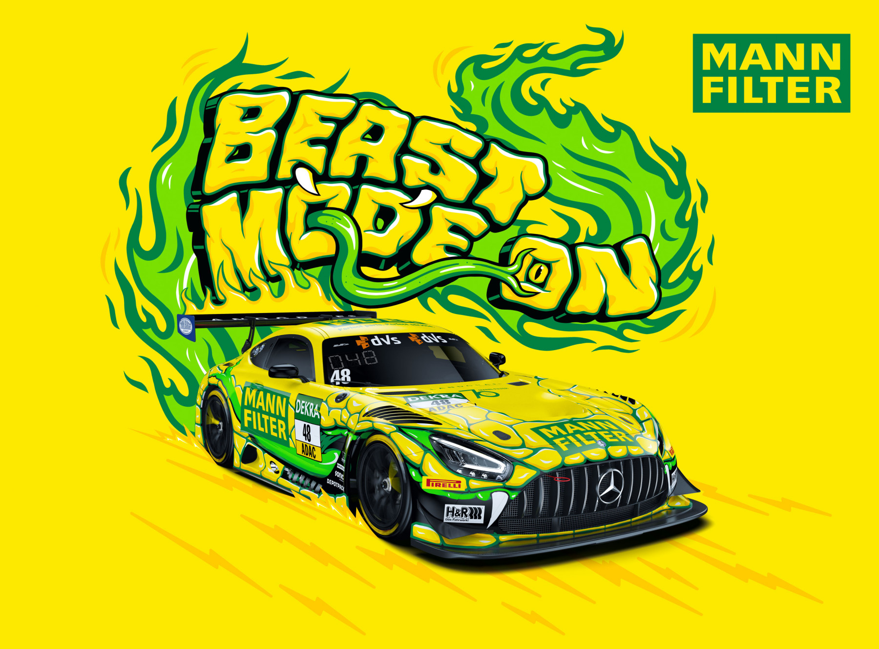 Mann-Filter. Beast Mode On. Motorsport 2022. 4