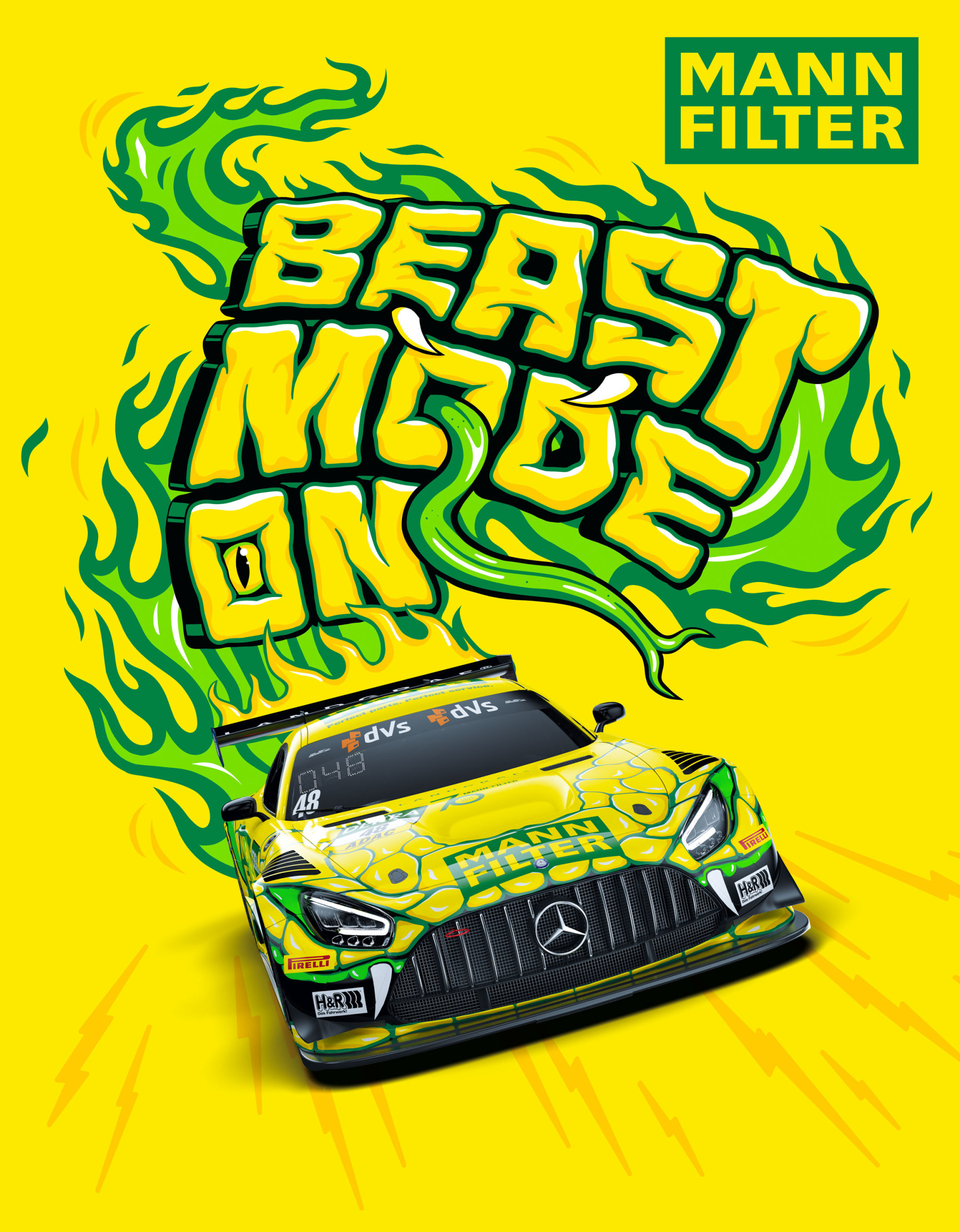 Mann-Filter. Beast Mode On. Motorsport 2022. 6