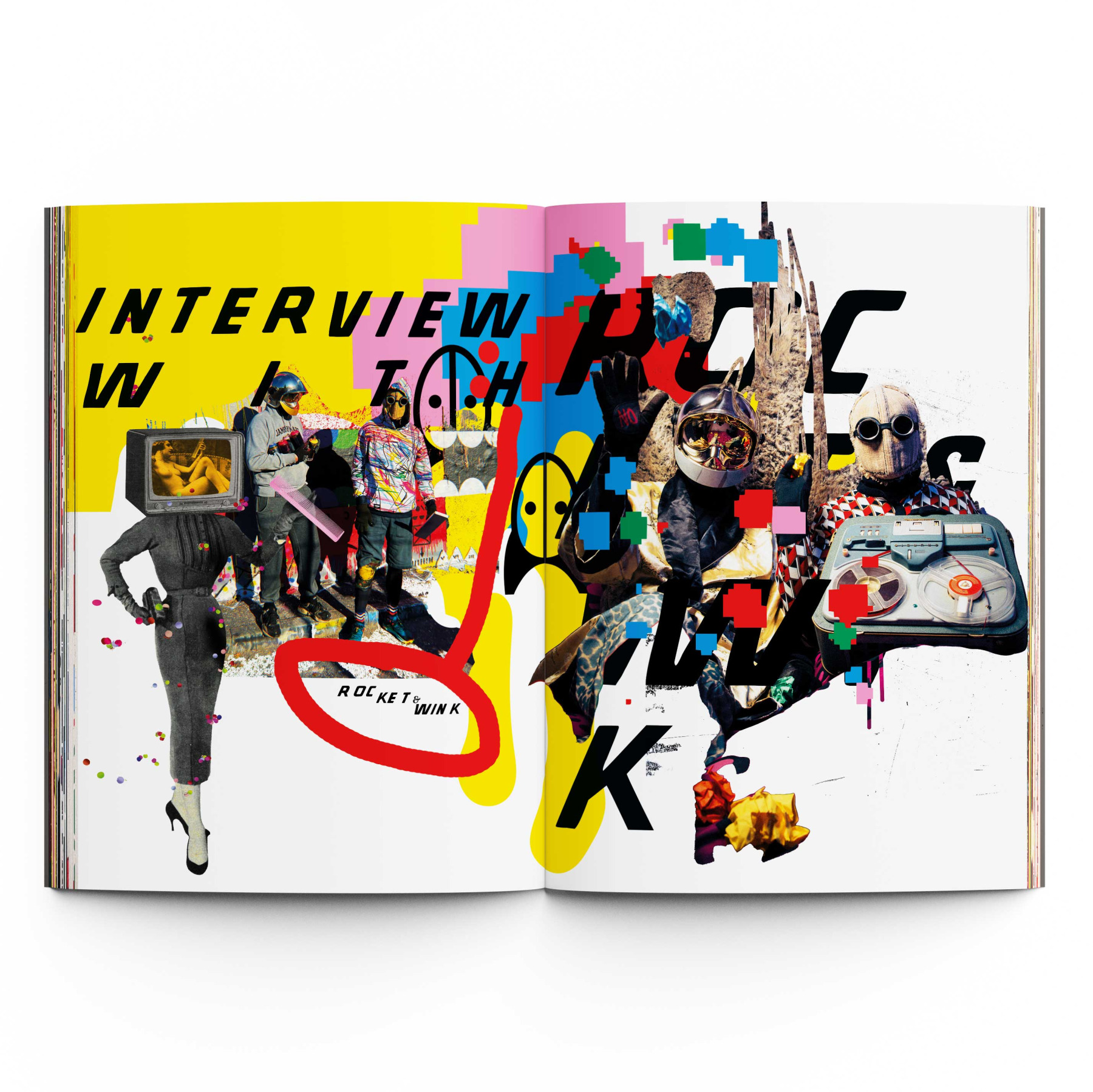 Plastikcomb N 6. Interview Editorial. 2