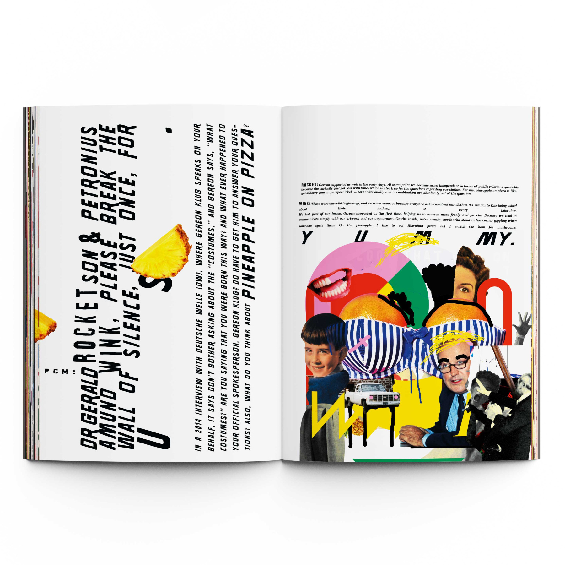 Plastikcomb N 6. Interview Editorial. 3
