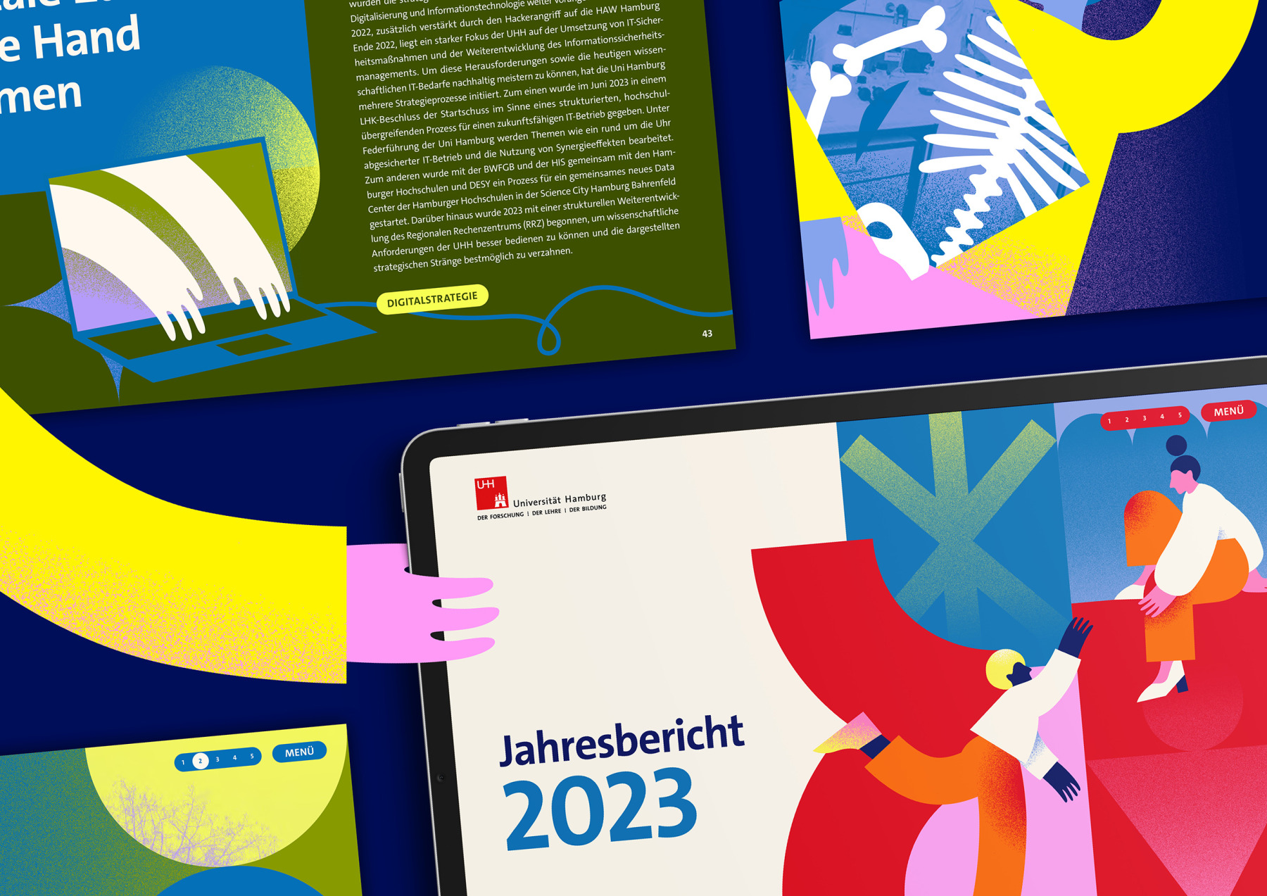 Universität Hamburg. Jahresbericht 2023. 1
