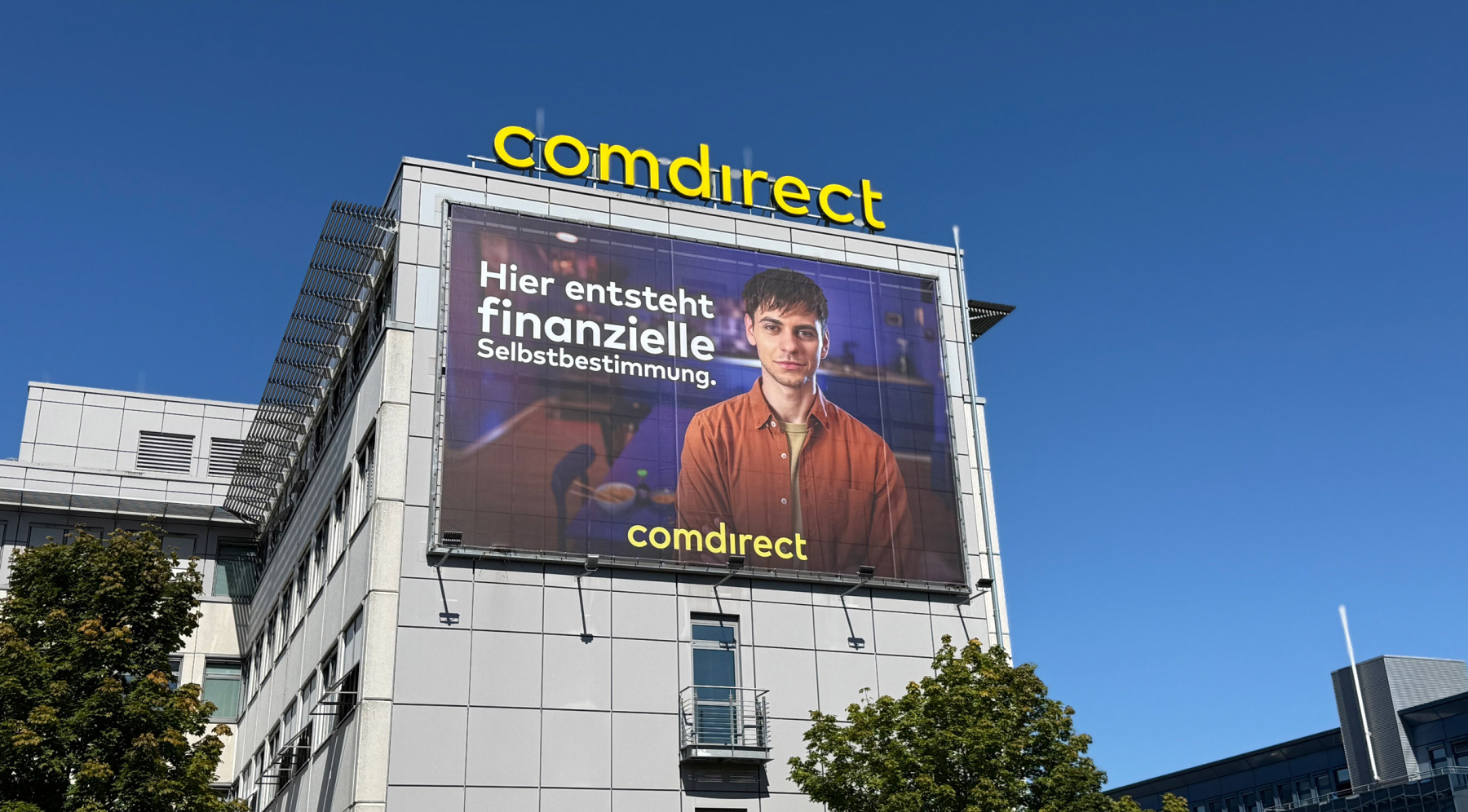 comdirect. Finanzen selbstbestimmt. Kampagne. 8