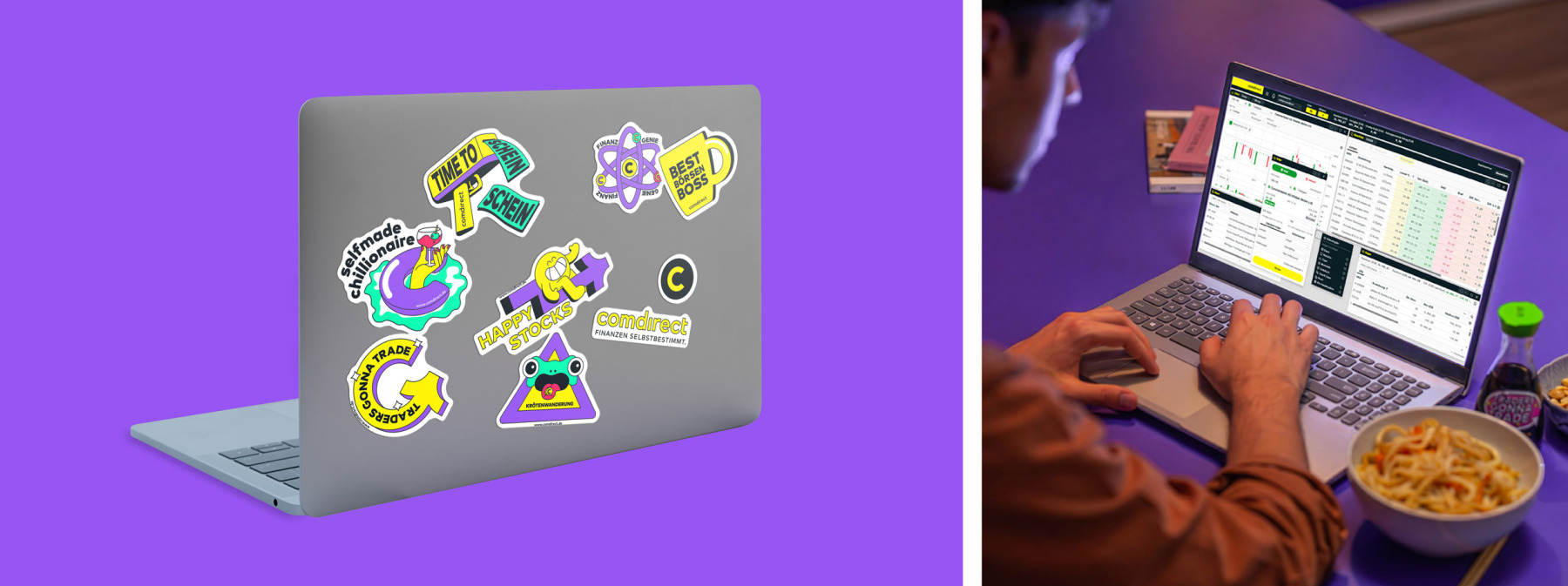 comdirect. Finanzen selbstbestimmt. Kampagne. 20