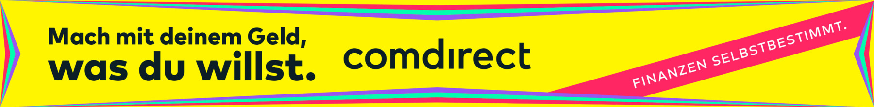 comdirect. Finanzen selbstbestimmt. Kampagne. 11