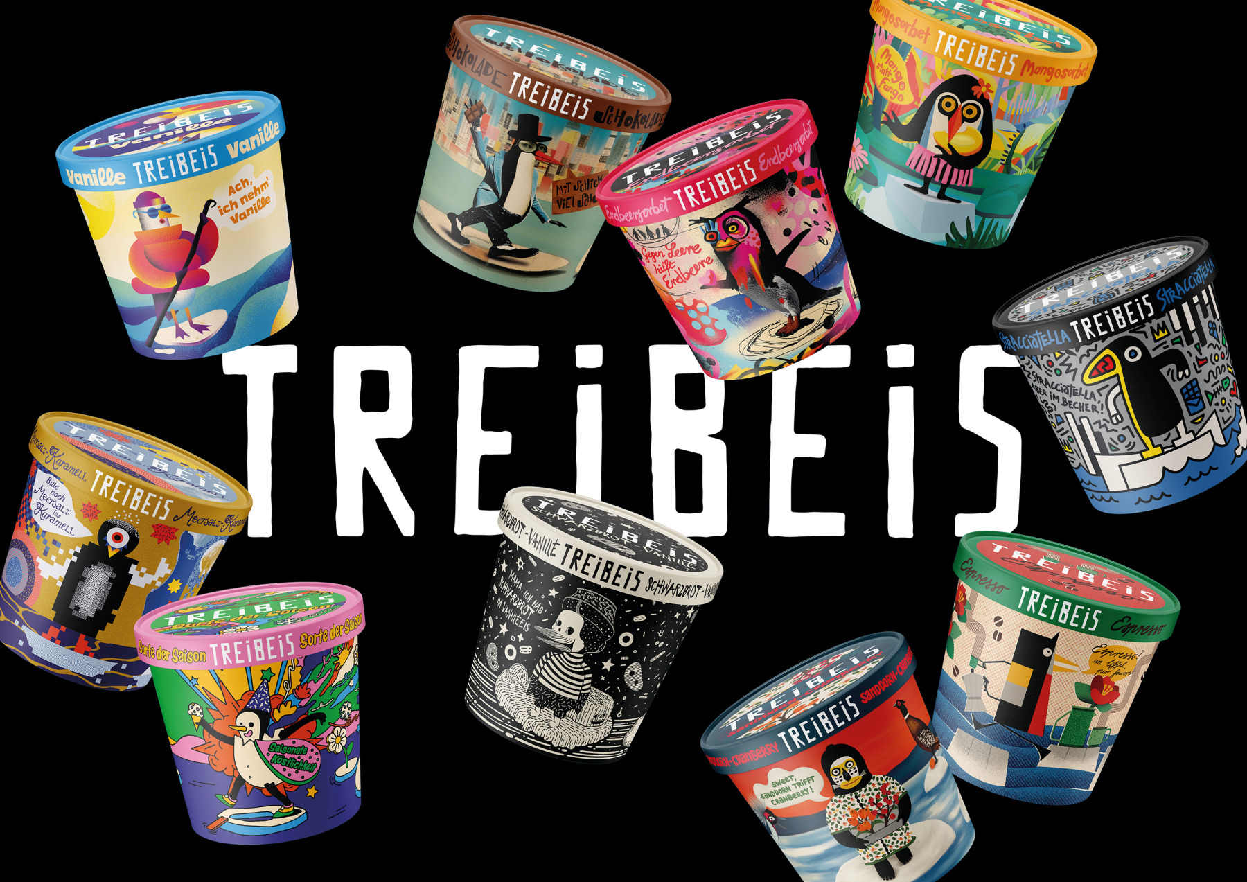 Treibeis. Markenentwicklung. 3