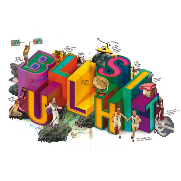 Aufgabenstellung: Illustration | Jahr: 2012 | Projekt: Hohe Luft Magazin. Bullshit.