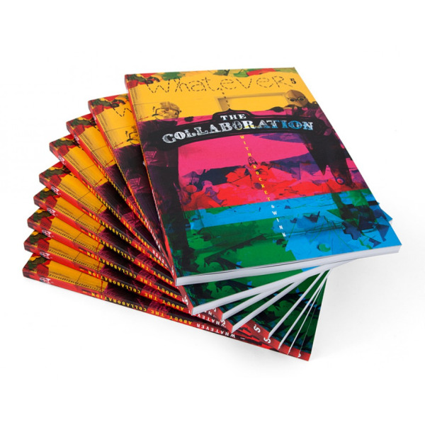 Aufgabenstellung: Kunst & Kunstausstellung, Buch & Editorial Design | Kunde: Rocket & Wink Supermarket | Jahr: 2012 | Projekt: Whatever 5: The Collaboration