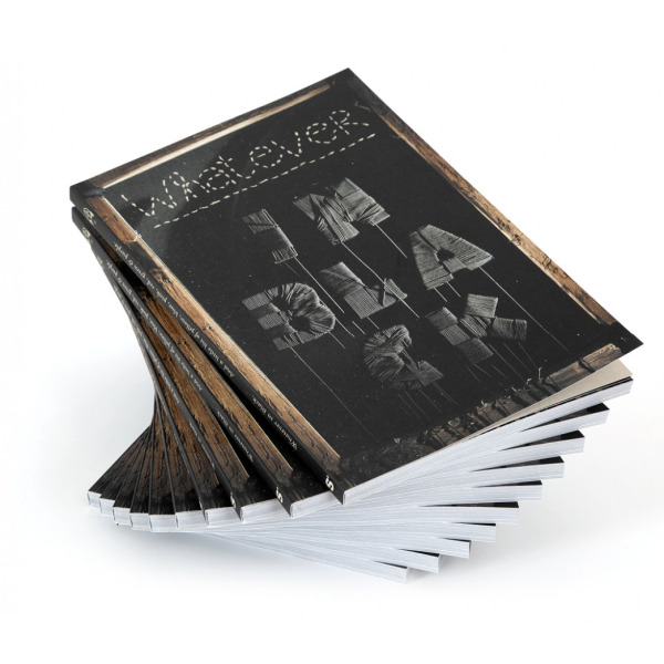 Aufgabenstellung: Kunst & Kunstausstellung, Buch & Editorial Design | Kunde: Rocket & Wink Supermarket | Jahr: 2012 | Projekt: Whatever 4: in Black