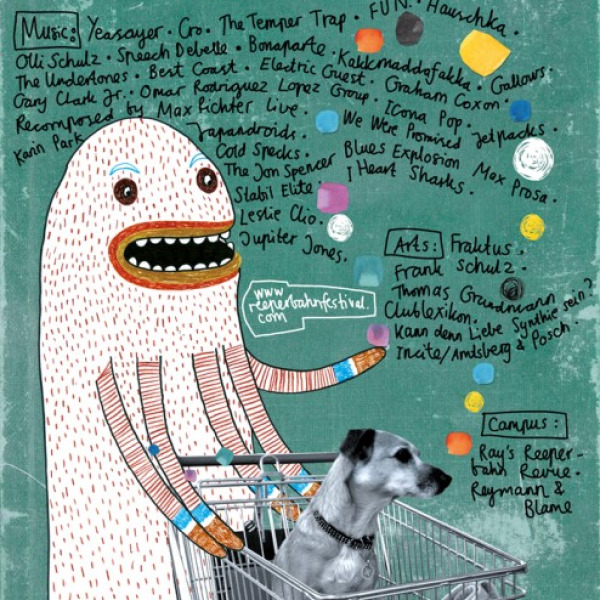 Aufgabenstellung: Illustration | Kunde: Reeperbahn Festival | Jahr: 2012 | Projekt: Reeperbahn Festival. Art Poster 2012.