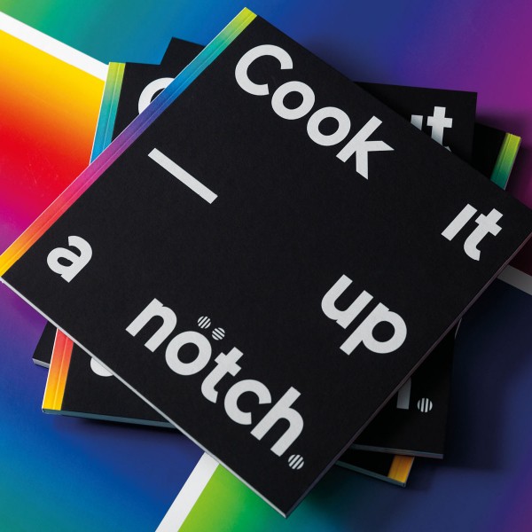 Aufgabenstellung: Buch & Editorial Design, Illustration | Kunde: umlaut AG | Jahr: 2019 | Projekt: umlaut. cook it up a noetch.