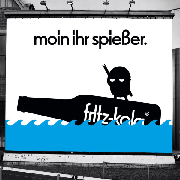  Aufgabenstellung: Corporate Design / Identity Design, Kunst & Illustration | Kunde: fritz-kola | Jahr: 2017 | Projekt: fritz-kola. kunstverein hamburg 2016-17.