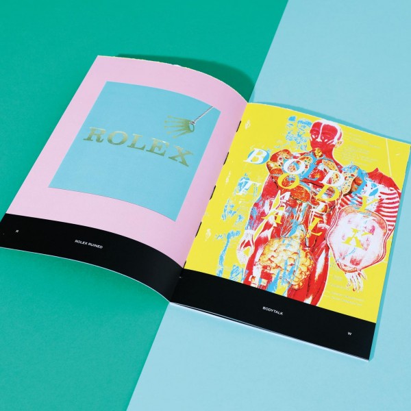 Aufgabenstellung: Kunst & Kunstausstellung, Buch & Editorial Design | Kunde: Rocket & Wink Supermarket | Jahr: 2020 | Projekt: Something 7. Art Book.