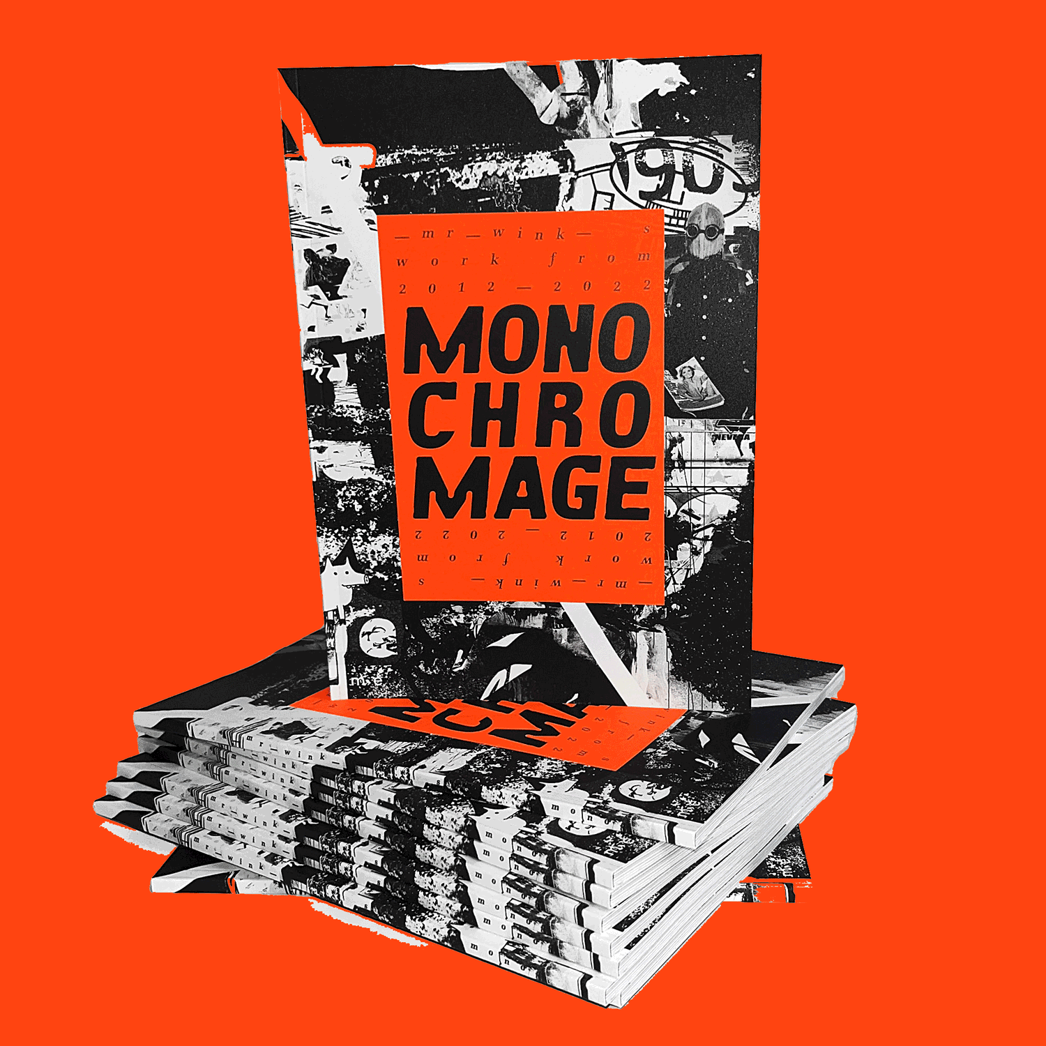 Aufgabenstellung: Buch & Editorial Design, Grafikdesign | Kunde: Rocket & Wink Supermarket | Jahr: 2022 | Projekt: Mono chro mage. Artbook.