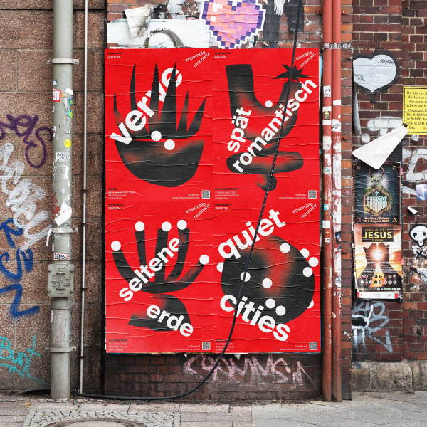  Aufgabenstellung: Corporate Design / Identity Design, Kunst & Illustration | Kunde: Ensemble Resonanz | Jahr: 2023 | Projekt: Ensemble Resonanz. Spielzeit 23/24