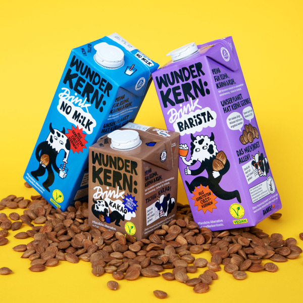  Aufgabenstellung: Corporate Design / Identity Design, Verpackungsdesign | Kunde: Wunderkern | Jahr: 2023 | Projekt: Wunderkern. Markenentwicklung.
