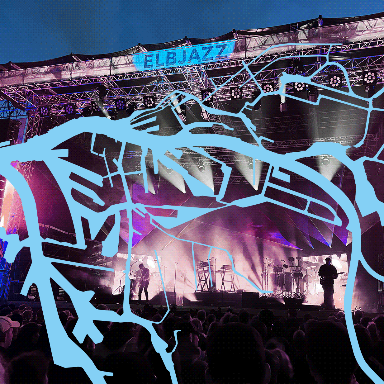  Aufgabenstellung: Corporate Design / Identity Design | Kunde: Elbjazz Festival | Jahr: 2024 | Projekt: Elbjazz Festival. Redesign.