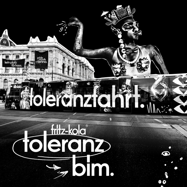  Aufgabenstellung: Corporate Design / Identity Design, Kunst & Illustration | Jahr: 2024 | Projekt: fritz-kola. toleranzbim.