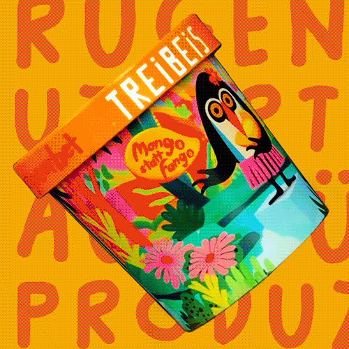  Aufgabenstellung: Markenentwicklung, Corporate Design / Identity Design, Verpackungsdesign, Kunst & Illustration | Kunde:  | Jahr: 2024 | Projekt: Treibeis. Markenentwicklung.