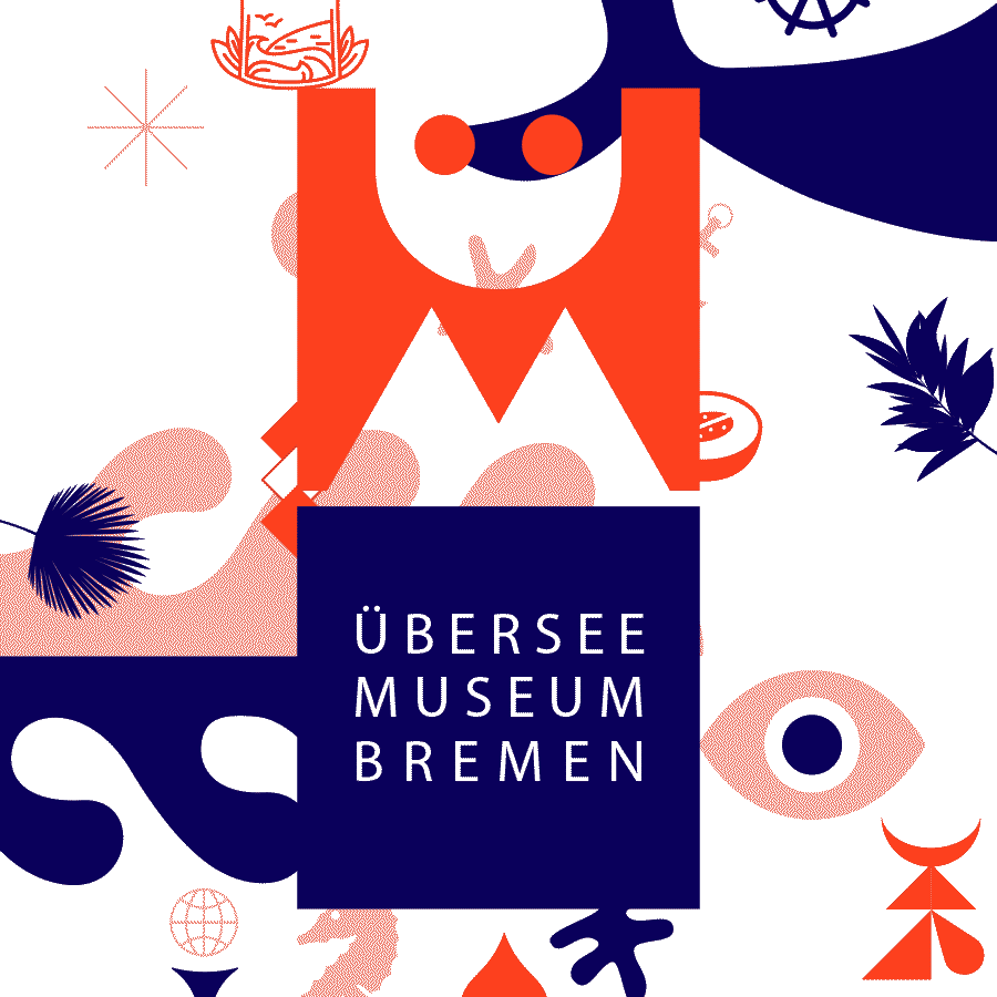  Aufgabenstellung: Corporate Design / Identity Design | Kunde: Übersee-Museum Bremen | Jahr: 2025 | Projekt: Übersee-Museum Bremen. Redesign.